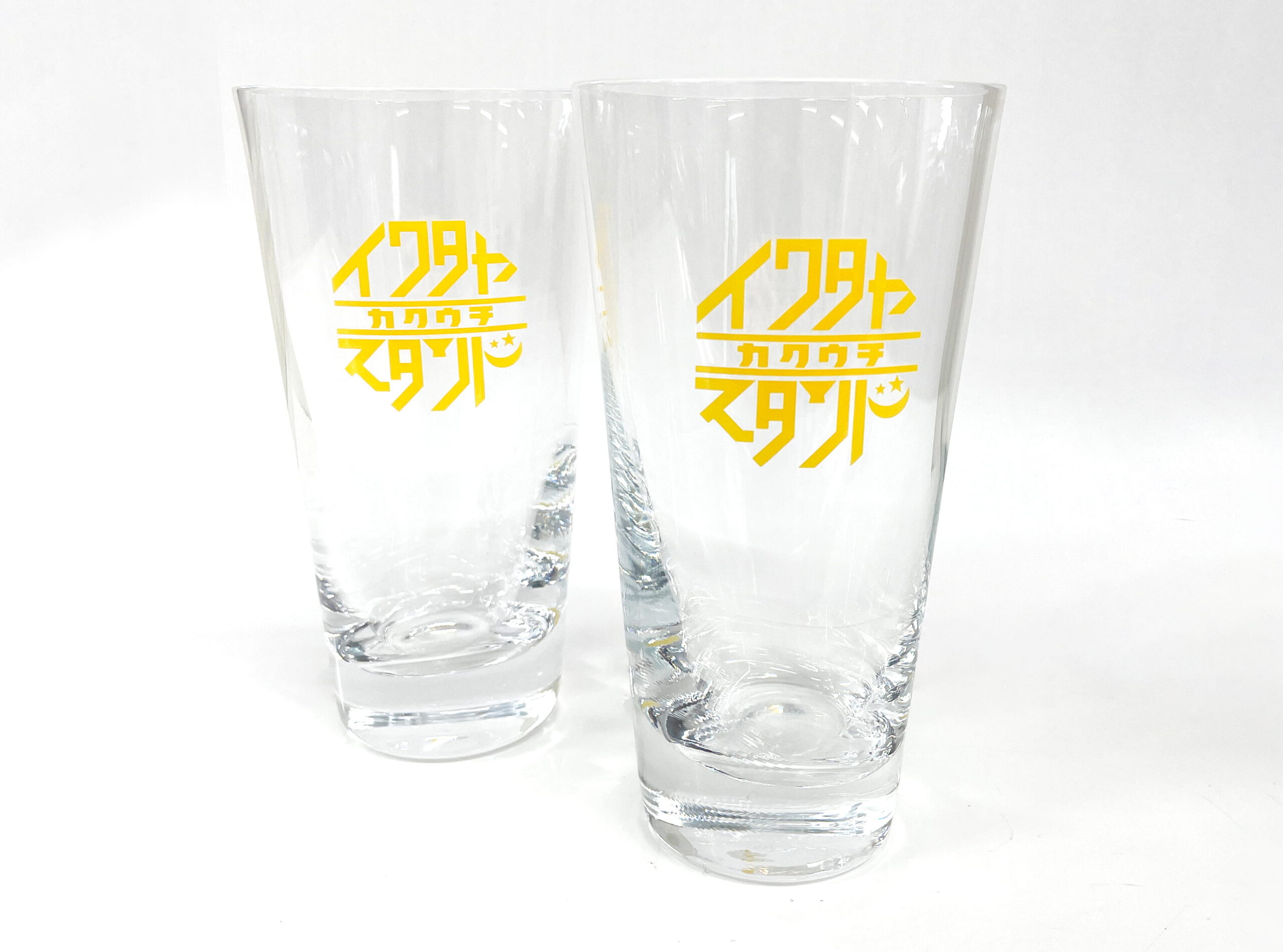 お店のロゴ入りオリジナルグラス｜岩田屋商店様